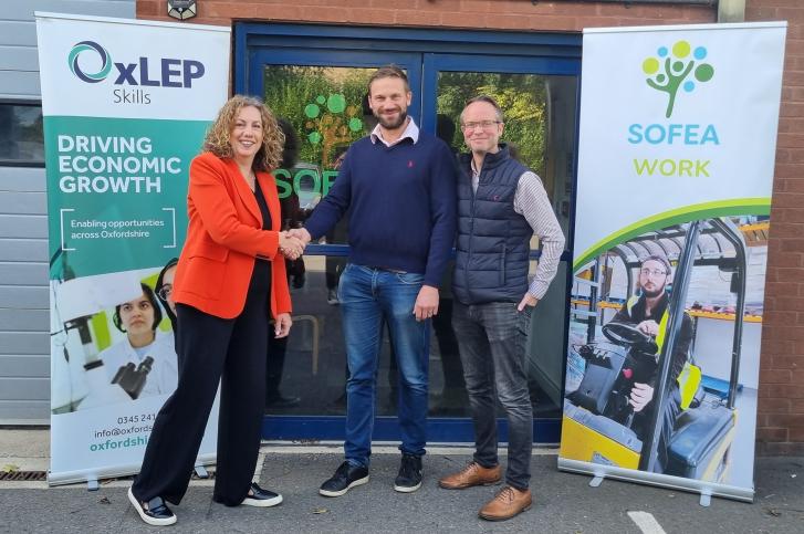 SOFEA Didcot and Aspire Oxfordshire join forces to launch 'No Limits' Programme supporting ambitious new OxLEP Skills Social Contract Programme