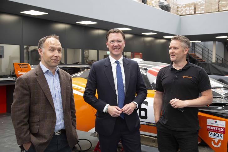 MP visits Witney companies to show support for local businesses and jobs