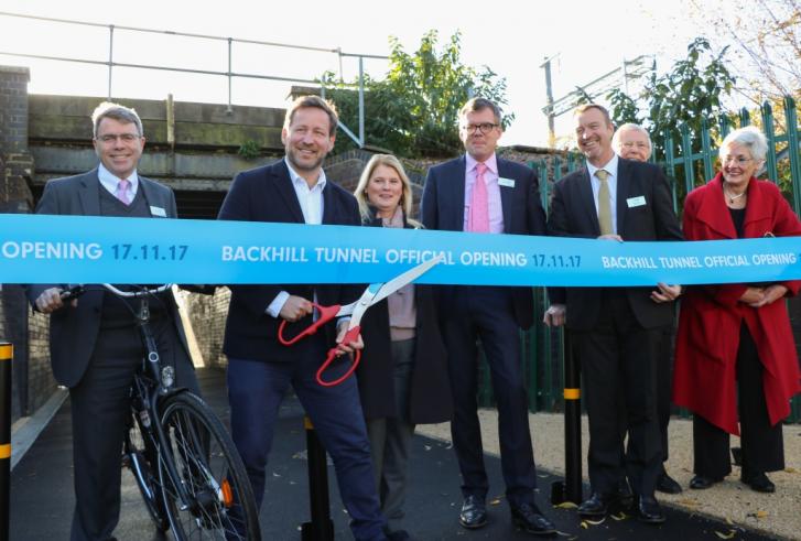 Disused underpass – closed for several decades – reopens to the benefit of thousands of workers 