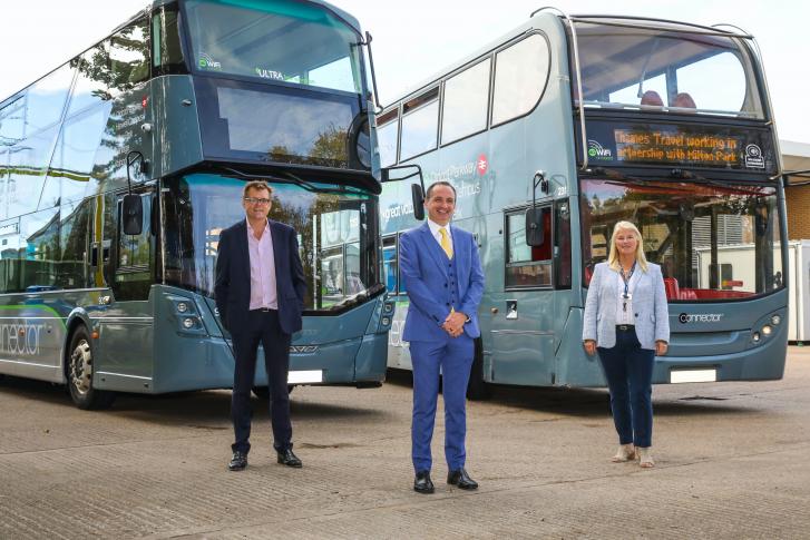 Launching January 2021: enhanced shuttle bus and local bus services to Oxford and Wantage