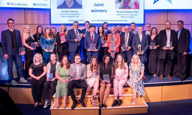Apprenticeship champions in Oxfordshire set for big awards night as organisers OxLEP announce £750,000-plus levy funding is staying in the county