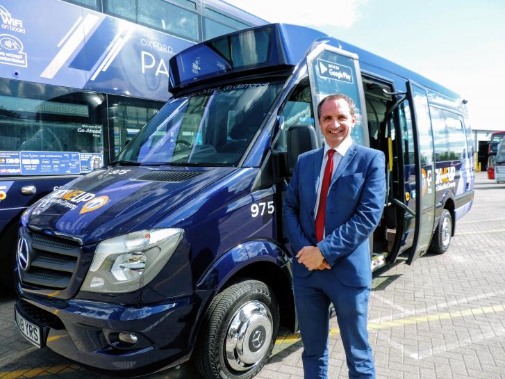 Oxford Bus Company's PickMeUp service to expand into Horspath
