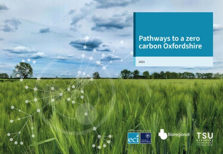 Major new report provides a roadmap towards Oxfordshire’s zero-carbon future
