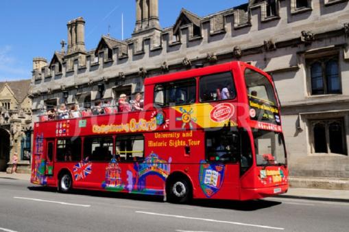 City Sightseeing open top bus tours and Park and Ride 300 service return