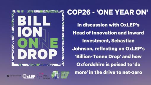 WATCH NOW: COP26 - 'One year on'