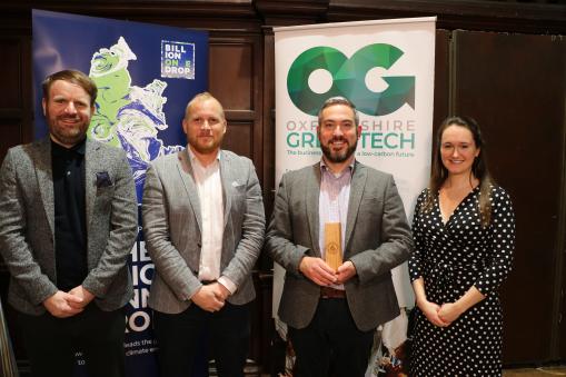 OxLEP's EP:50 awards: Oxfordshire business helping fellow SMEs move from sustainability ‘square zero’ wins clean energy innovation award