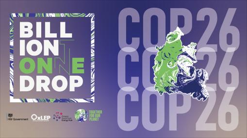 WATCH AGAIN: OxLEP's official COP26 event - 'The Billion Tonne Drop'