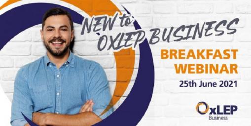 'New to OxLEP Business' breakfast webinar
