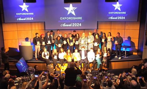 Big celebrations for apprentices and businesses alike at annual Oxfordshire awards