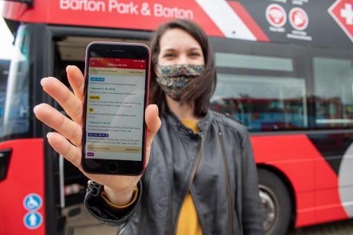 Bus operators launch new and improved mobile phone app