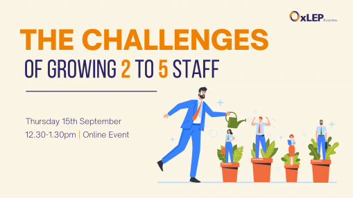 The Challenges of Growing from 2 to 5 staff