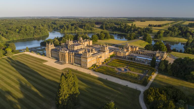 Aerial View Of Blenheim Palace
