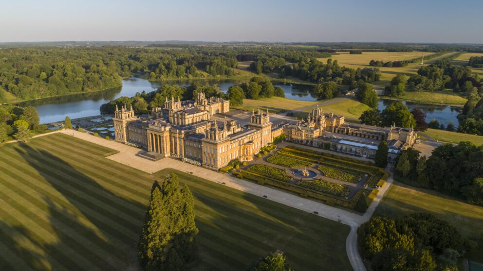 Aerial View Of Blenheim Palace